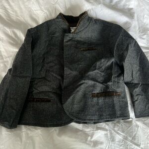 NWOT Bonpoint boys wool and velvet blazer 2T
